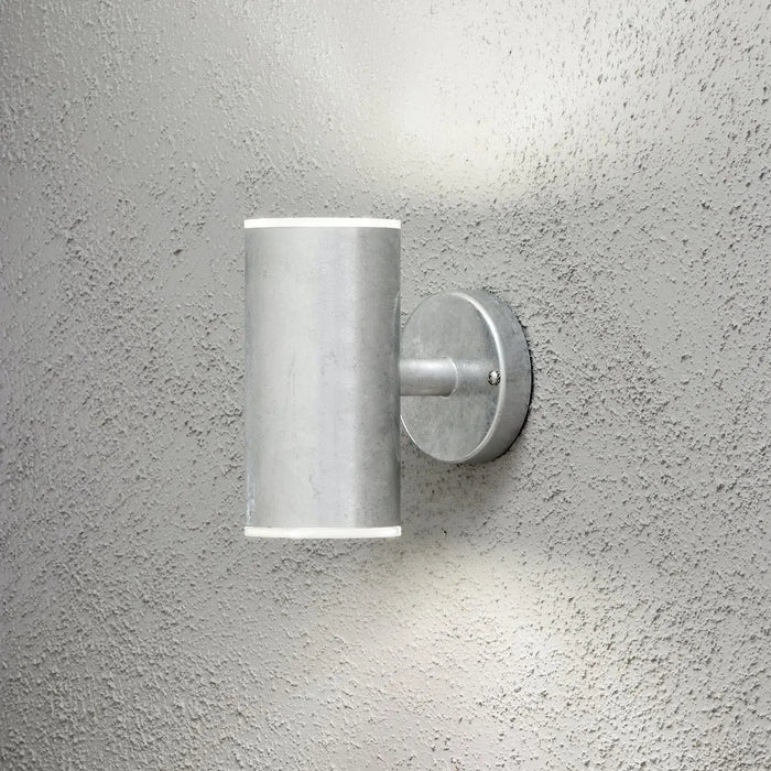 Konstsmide 590-320 : ULL Wall Lamp Galvanised LED 2x8W Rust Proof Konstsmide