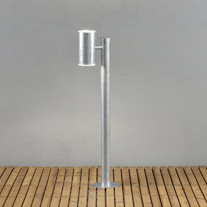 Konstsmide 591-320 : ULL Short Pole Galvanised LED 2x8W Rust Proof Konstsmide