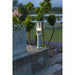 Konstsmide 701-320 : Mode Gate Post 8W LED Galvanised. Clear Polycarbonate Glass Rust Proof IP54 Konstsmide