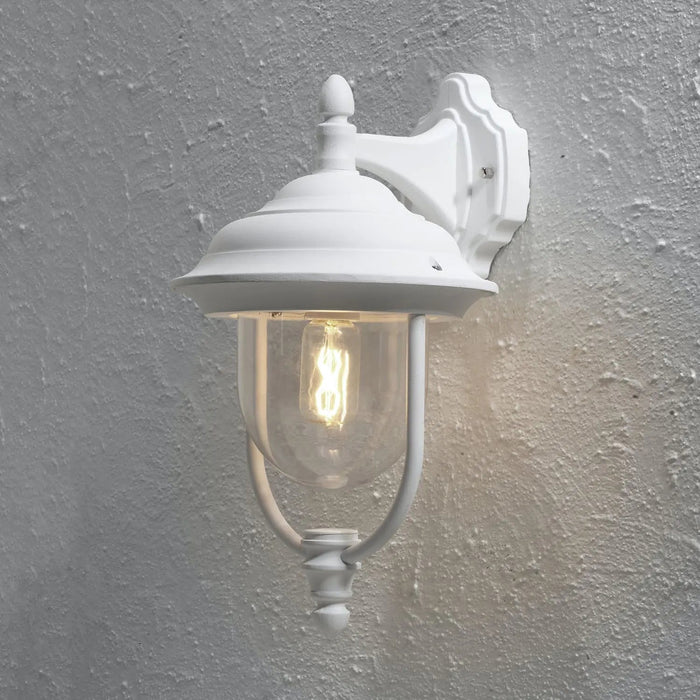 Konstsmide 7222-250 : Parma Down Light Matt White Konstsmide