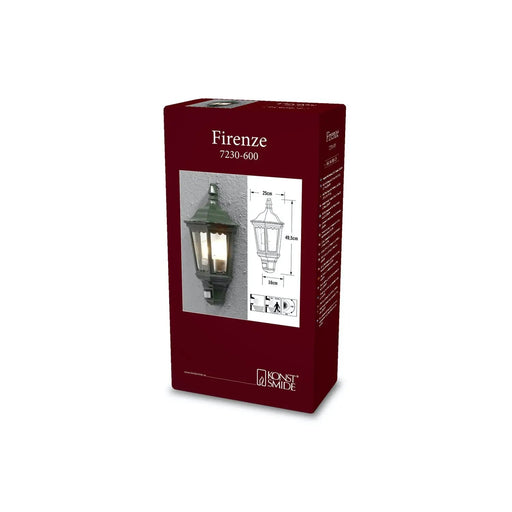 Konstsmide 7230-600 : Firenze Sensor Light Green Konstsmide