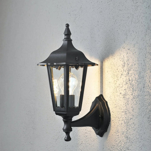 Konstsmide 7232-750 : Firenze Up Light Matt Black Konstsmide