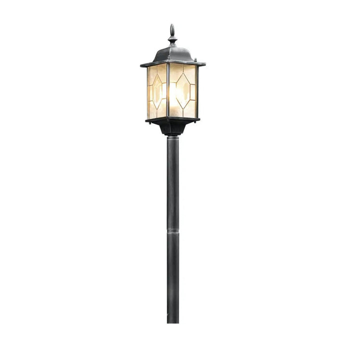 Konstsmide 7245-759 : Milano Single Post Black/Silve Konstsmide