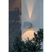 Konstsmide 7341-300 : Modena Square Wall Light Grey Konstsmide