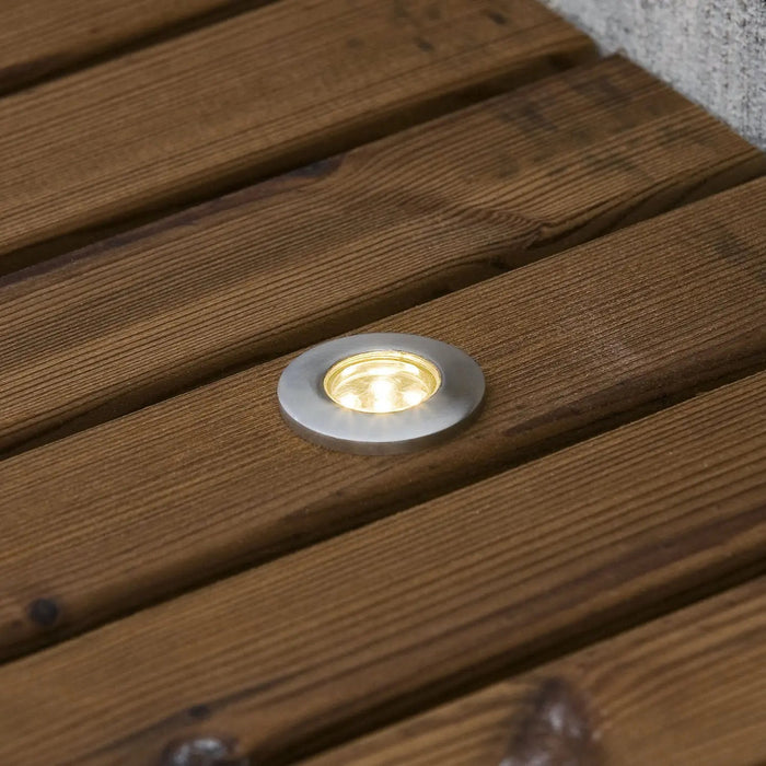 Konstsmide 7464-000EE : Mini LED Ground Spot IP-44 Set Of 6 Konstsmide