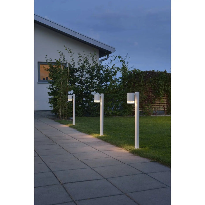 Konstsmide 7517-250 : Modena Short Post Light White/Transparent Konstsmide