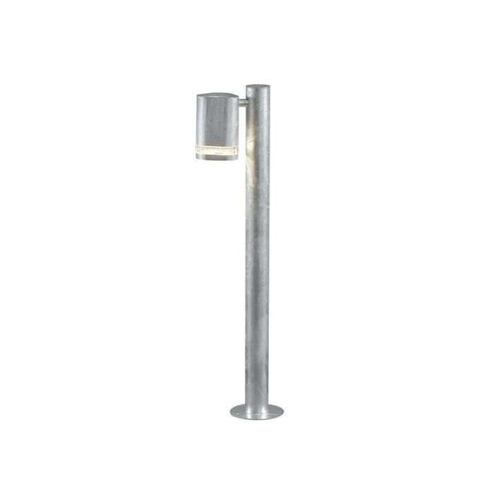 Konstsmide 7517-320 : Modena Short Post Light Galvanised/Transparent Konstsmide