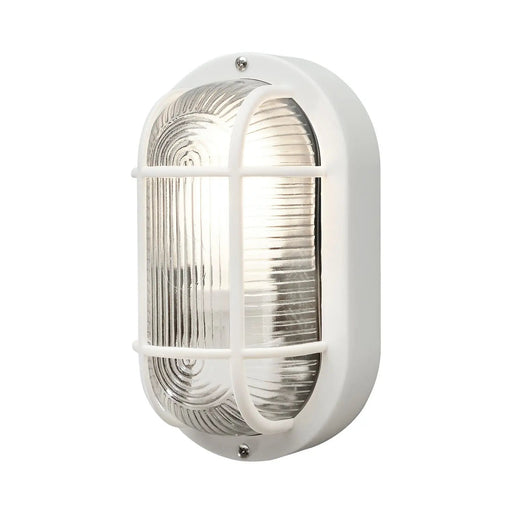 Konstsmide 7650-200 : Elmas Wall Light White Plastic IP-44 Konstsmide