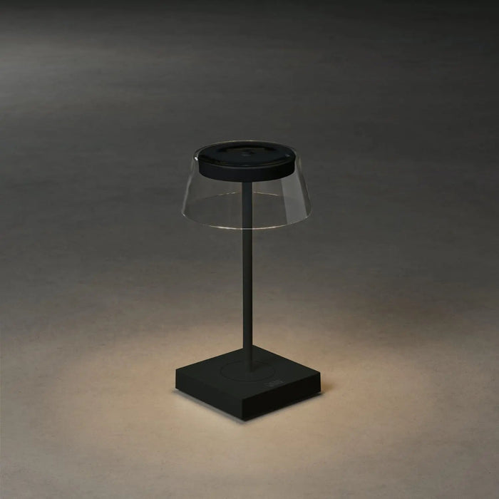 Konstsmide 7816-750 : Scilla Table Lamp USB 2700K/3000K Dimmable Black Konstsmide