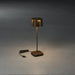 Konstsmide 7818-970 : Nice Table Lamp USB 2700K/3000K Dimmable Square Rust Konstsmide