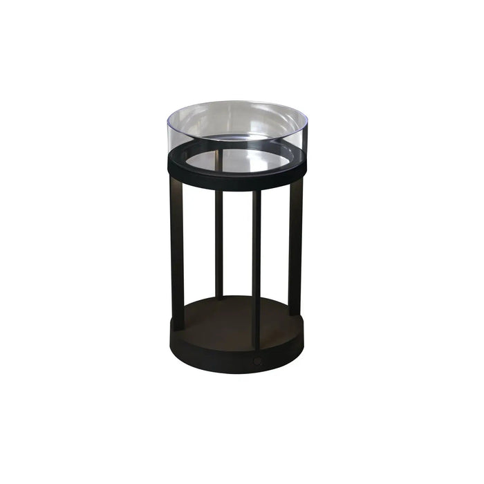 Konstsmide 7821-750 : Chieti Lantern USB Black Dimmable 2700/3000K Glass Deco. Konstsmide