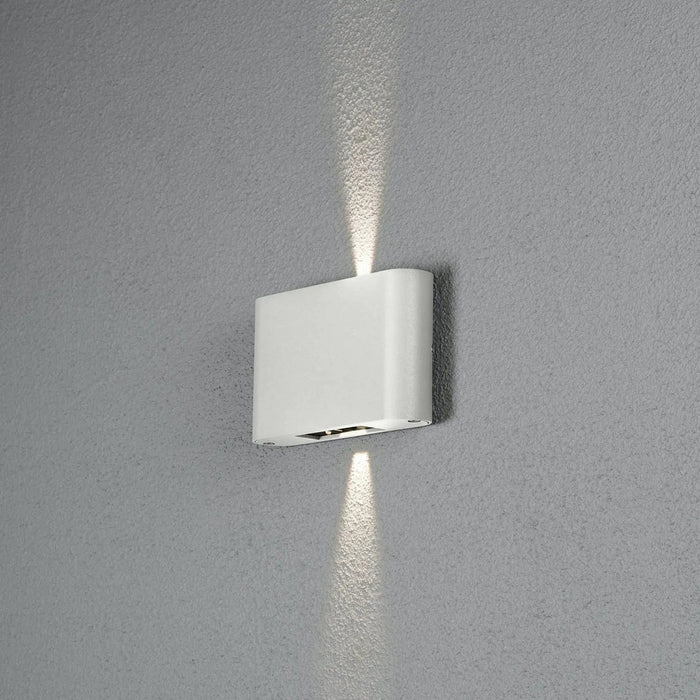 Konstsmide 7854-250 : Chieri Wall Light 2 X 6W Adjustable Beam White Konstsmide