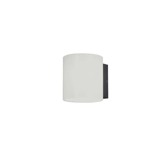 Konstsmide 7859-372 : Foggia Wall Light High Power LED 10W Anthracite Opal Glass Konstsmide