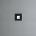 Konstsmide 7864-750 : Chieri Small Square Light 1.5W High Power LED Black Konstsmide