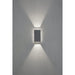 Konstsmide 7871-370 : Cremona Up/Down Adjustable Wall Light Dark Grey 3x 3W LED Konstsmide