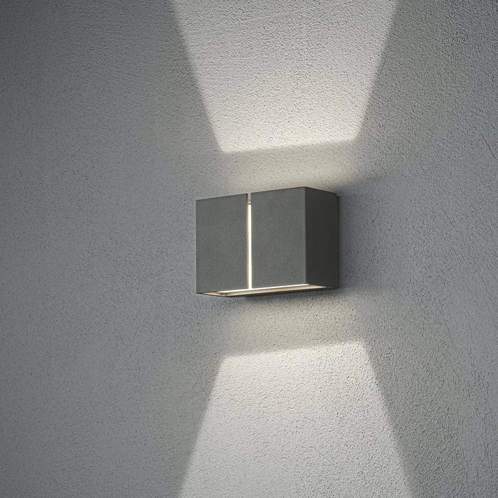 Konstsmide 7877-370 : Pavia Wall Light Dark Grey 4 X 3W LED Konstsmide