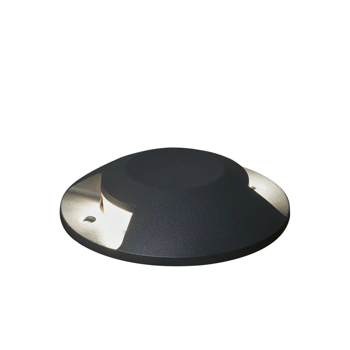 Konstsmide 7879-370 : Ground/Deck Light Surface Mounted Dark Grey 10W LED 2 Way Konstsmide