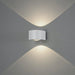 Konstsmide 7882-250 : Gela Wall Up/Down Light White 2x6W LED Konstsmide