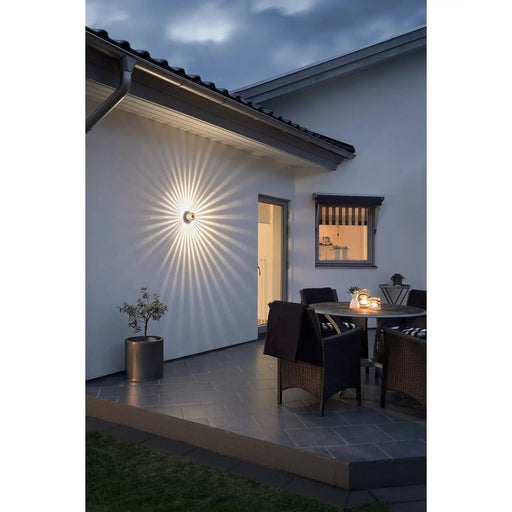 Konstsmide 7900-900 : Monza Wall Light Copper Anod. 3W High Power LED Konstsmide