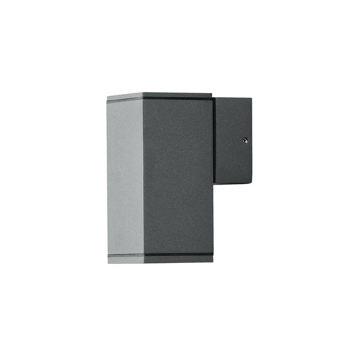 Konstsmide 7908-370 : Monza Wall Light Anthratcite Single Square GU10 Konstsmide