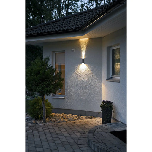 Konstsmide 7911-370 : Imola Wall Light Dark Grey 2x3W High Power LED Konstsmide