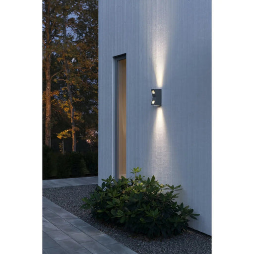 Konstsmide 7956-370 : Potenza Wall Light, Anthracite GU10 Konstsmide