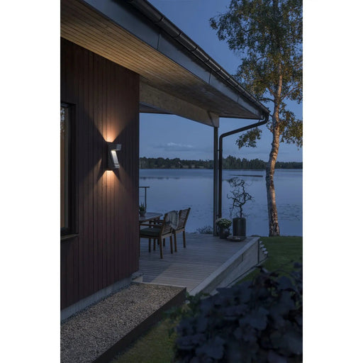 Konstsmide 7976-370 : Ravenna Wall Lamp, Dark Grey 3X4W High Power LED Konstsmide