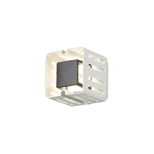 Konstsmide 7978-250 : Pescara Wall Lamp, Square, White, 3W High Power LED Konstsmide