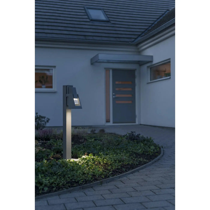 Konstsmide 7980-370 : Potenza Short Pole, Dark Grey, Single GU10 Konstsmide