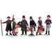 lemax christmas village people figurines set of 6