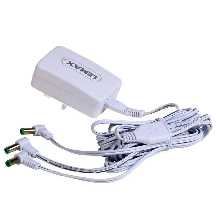 Lemax Accessories : Power Adaptor, 4.5V, White, 3-Output : UK Lemax