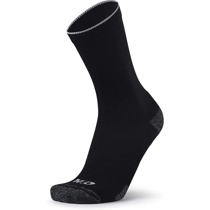 Grade B Warehouse Second - M2O Merino Crew Plus Compression Socks : Black/Grey : Size L M2O