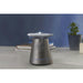 made by zen kasumi metallic grey essential oil aroma diffuser with cascading mist plug in