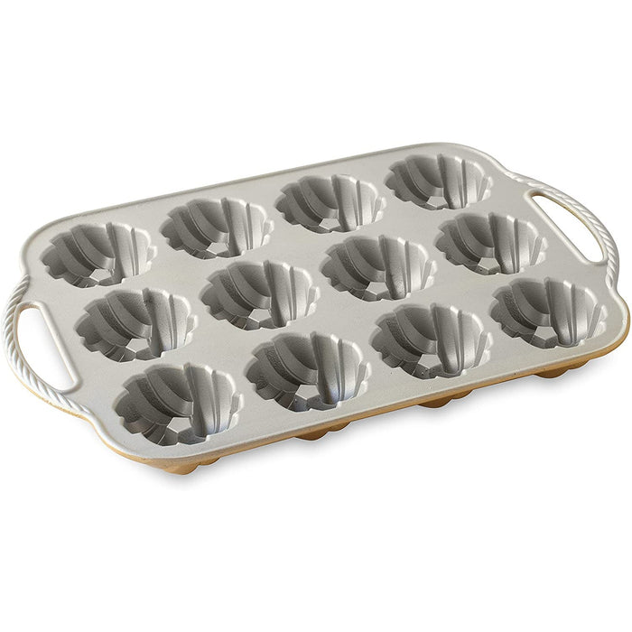 nordic ware gold braided bundtlette pan