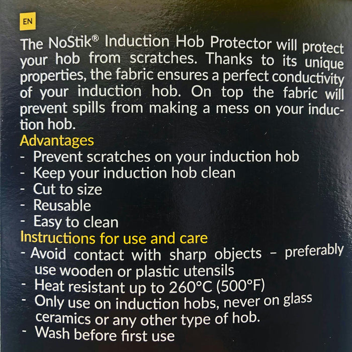 nostik induction hob protector 48 x 58 cm