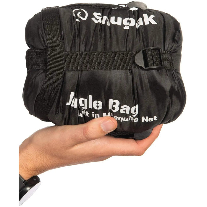 Snugpak Sleeping Bag : Jungle Bag - Black : Built-In Mosquito Net Snugpak