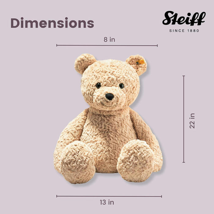 steiff soft cuddly friends jimmy teddy bear 55cm