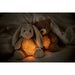 steiff hoppie rabbit with night light light grey 28cm