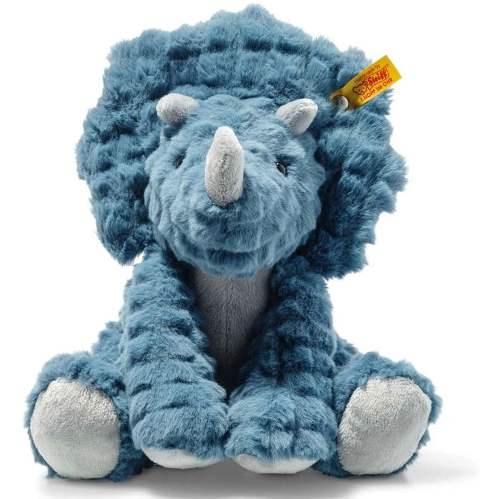 Steiff Soft Cuddly Friends, Dixi Triceratops, 27cm : 087806 Steiff