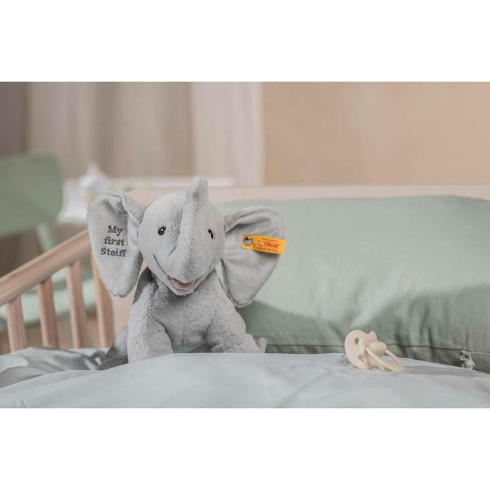 steiff my first steiff ellie elephant grey 24cm