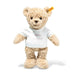 steiff teddy bear birth with tshirt to personalise beige 32cm