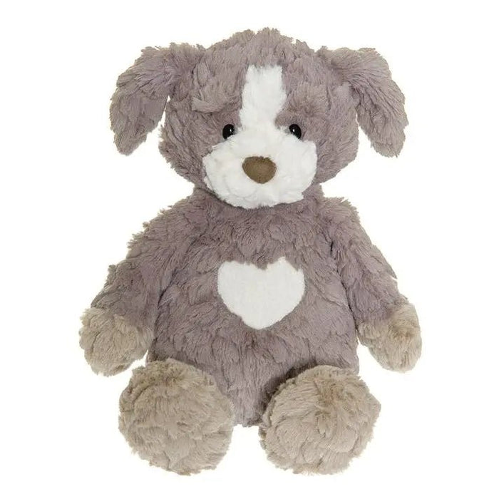 Teddykompaniet Teddy Cream Dogs, Grey : 35cm Teddykompaniet