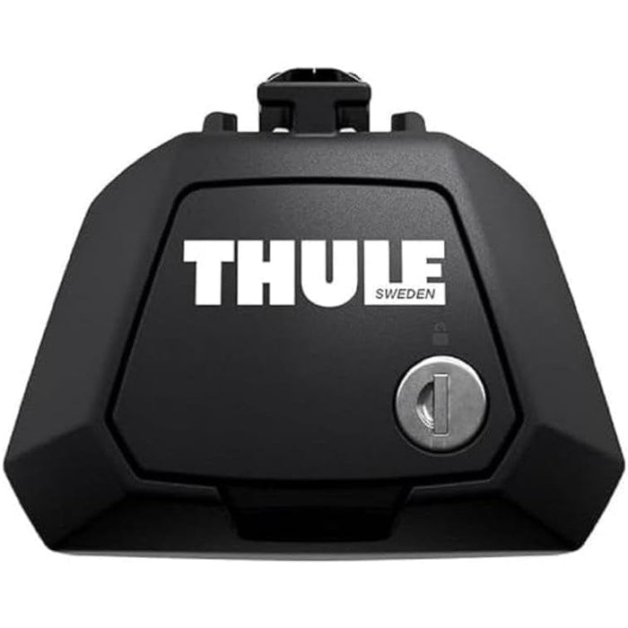 thule evo raised rail roof rack foot use with thule roof bars